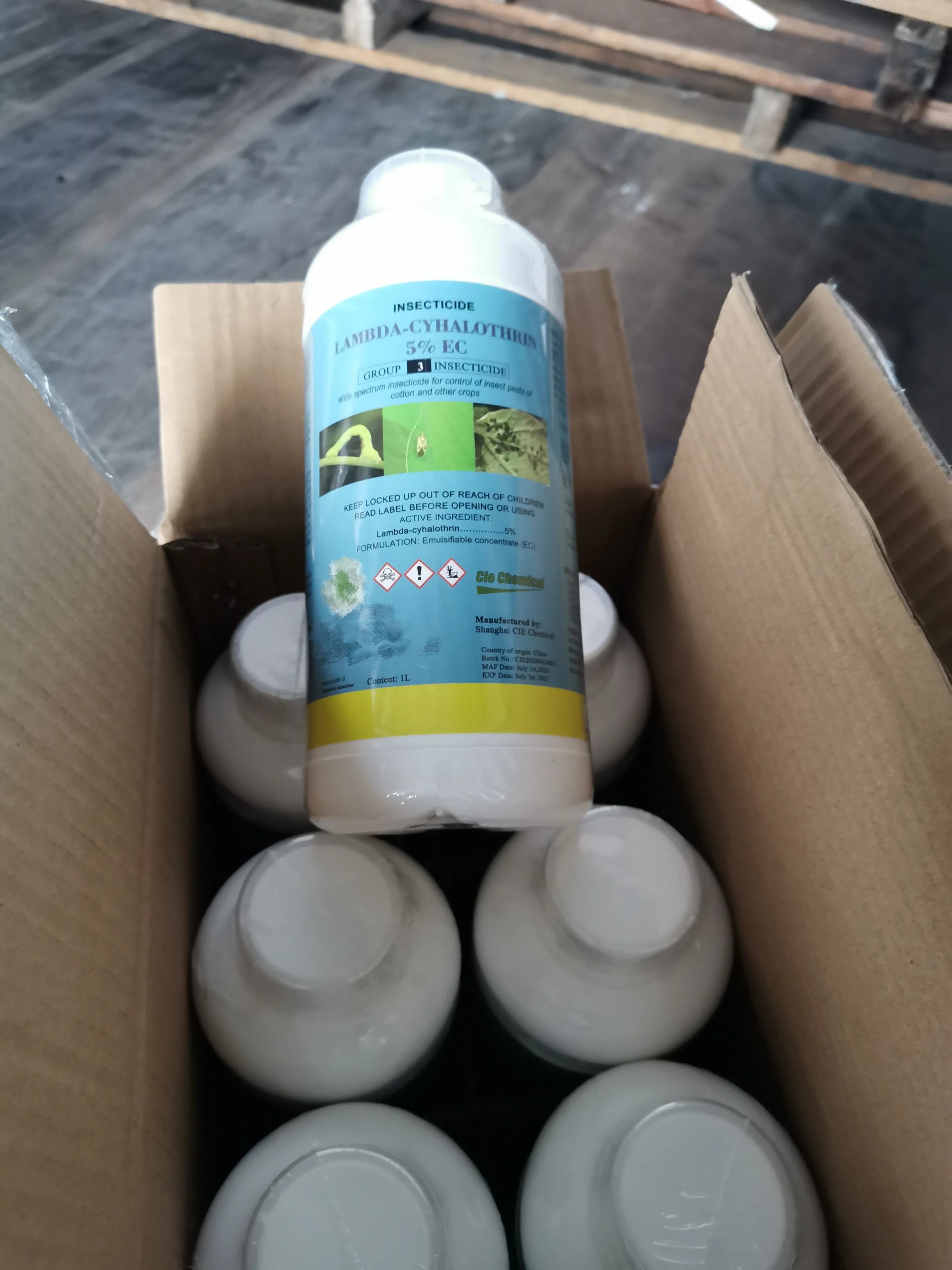 HOT SALES Lambda-cyhalothrin 95%TC, 100g/L CS, 50g/L EC, 25g/L EC Lambdacyhalothrin Price