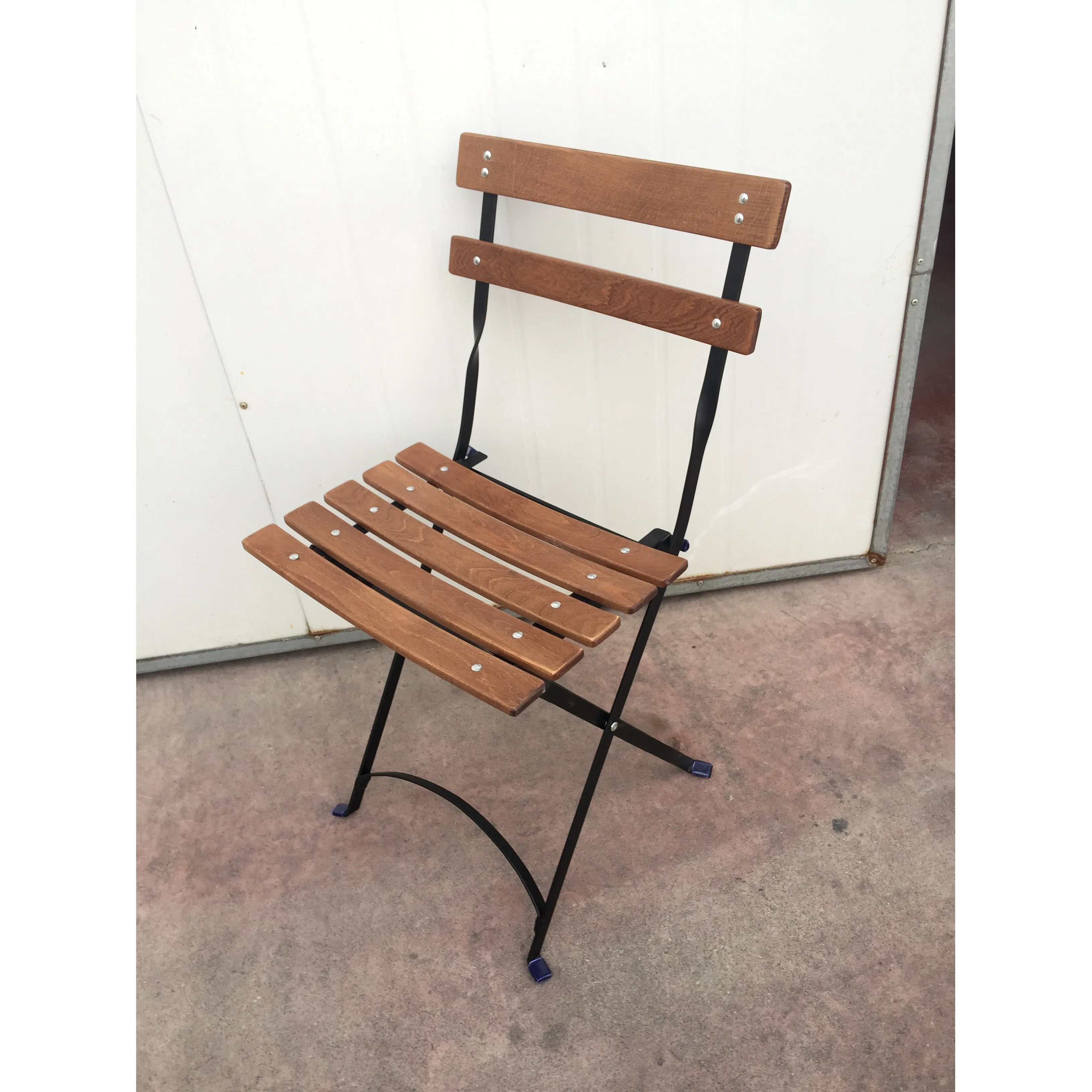 Modern Garden Outdoor Simple Metal Folding Chair for Wedding Party Events