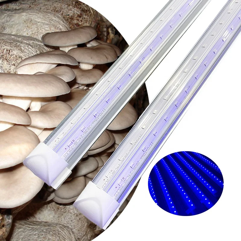 customized indoor 6000k full spectrum led strip tube grow bar light for mushroom greenhouse