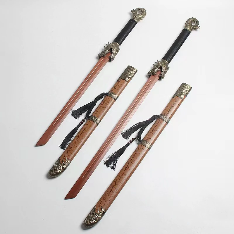 High Quality Anime Cosplay Swords Tang Hengdao Wood PVC ABS Cos Prop Collection Toys Knife Short Long Style Swords