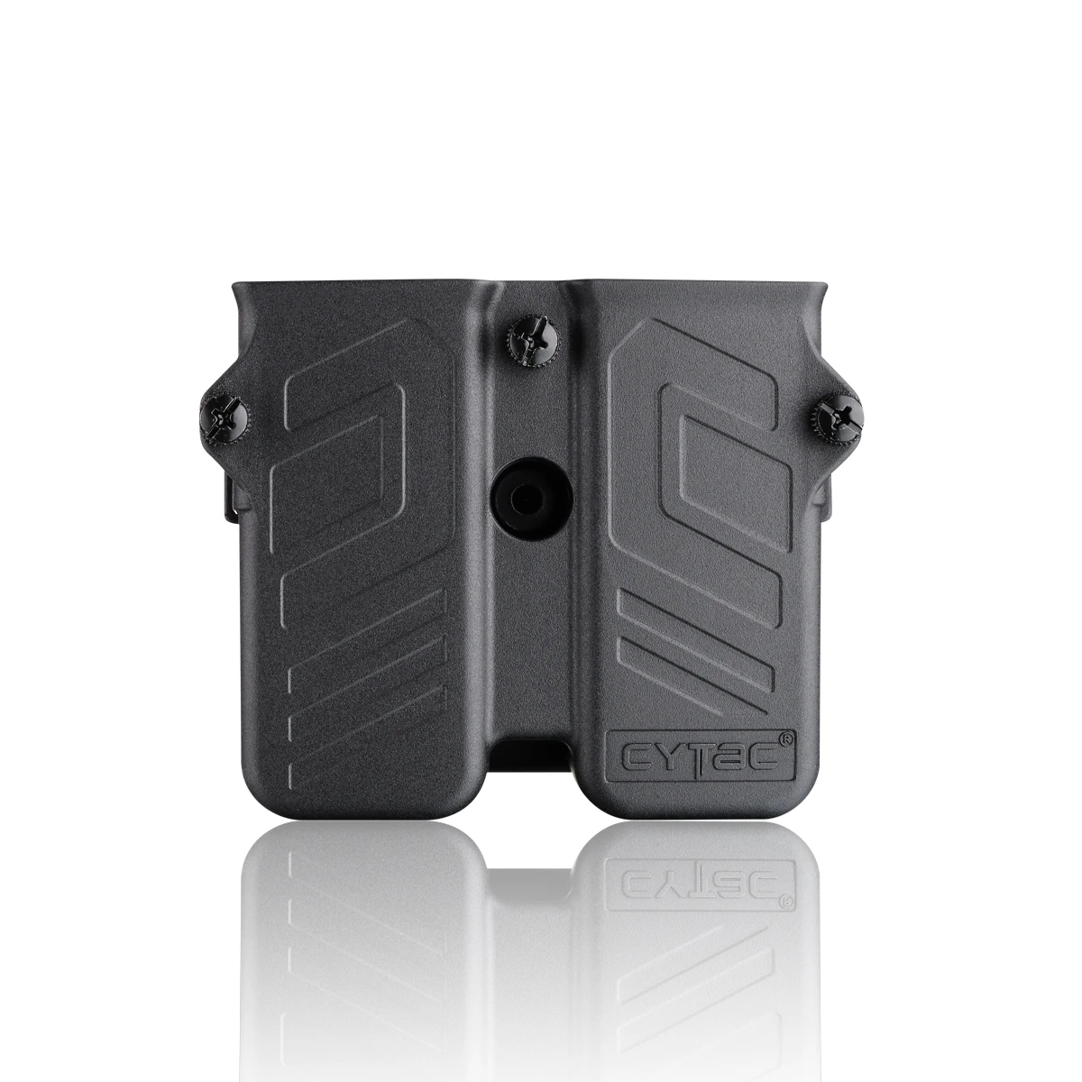 Cytac universal double pouch polymer holster can be adjusted