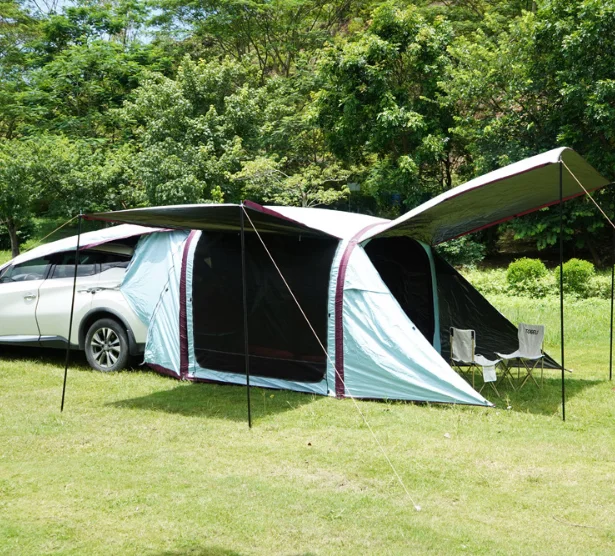 Professional Service Easy Setting up Car Tailgate Inflatable Tents SUV Car Trunk Tent Outdoor Adventure Travel Tents