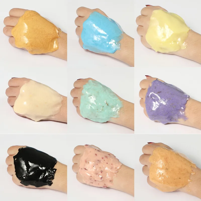Professional Beauty Collagen Hydro Crystal Jelly Mask Powder Hyaluronic Facial Jelly-Mask Peel Off Face Powder Mask