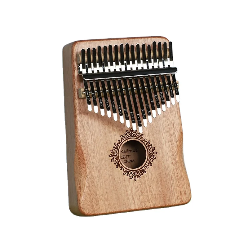 Portable Colorful 17 keys Thumb Piano Kalimba Simple Capacity Learning Piano Factory Direct Sales