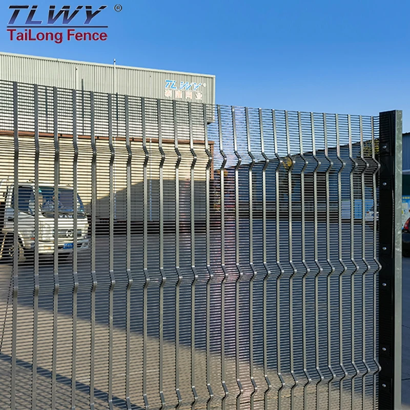 Construction Decoration 358 Wire Mesh Fence Welded Wire Mesh Fence Panel Anti Climb Fence with H Type Post