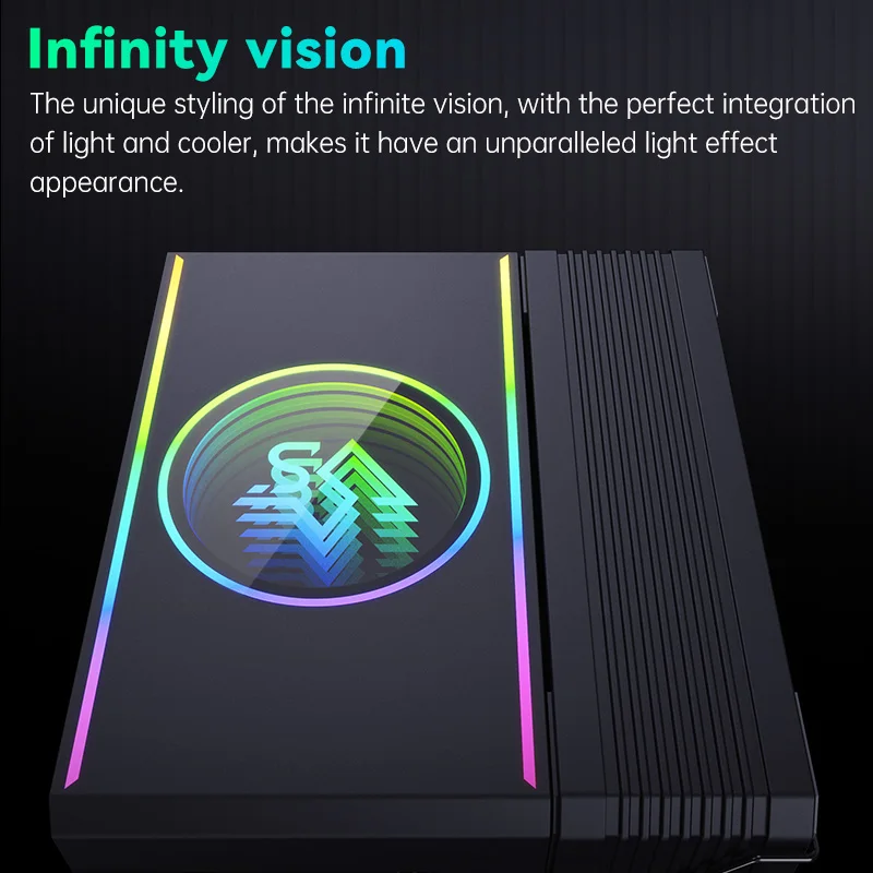 SNOWMAN 2024 Quiet 6 Heat Pipe TDP 180W CPU Coolers PWM 4Pin 5V 3Pin ARGB Single Tower Cooling Fan CPU Heat Sink- Black