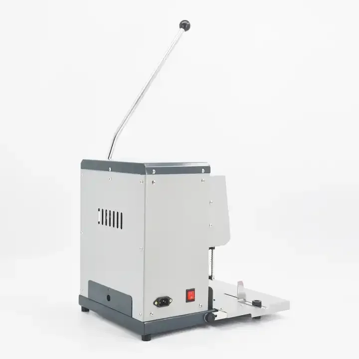 Electric Double Head Paper Drilling Machine,Double Hole Puncher Machine For Paper