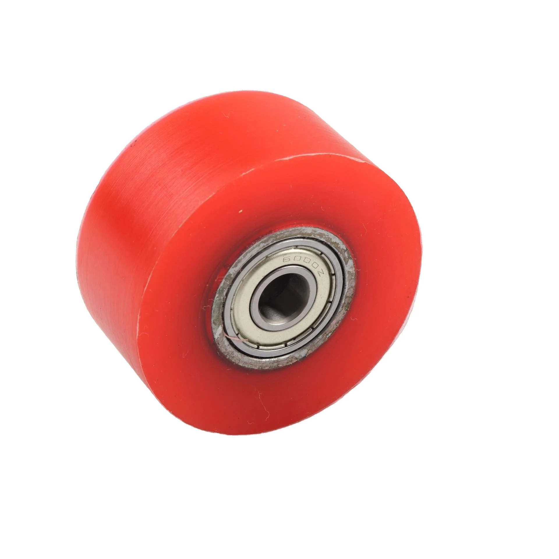 High Performance Load polyurethane Yellow PU Roller rubber Wheel