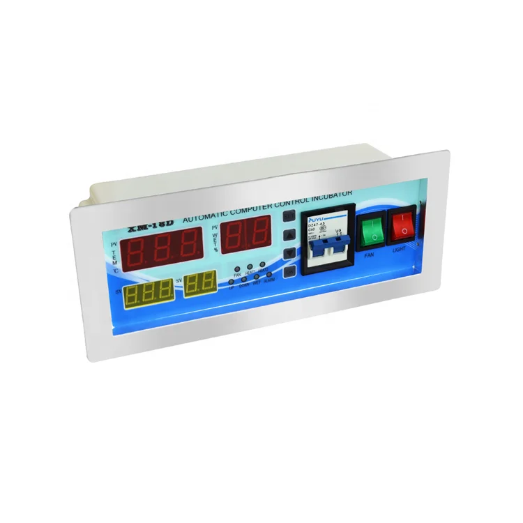XM-18D Digital Egg Incubator Controller With Thermostat Hygrostat Sensor Full Automatic Control