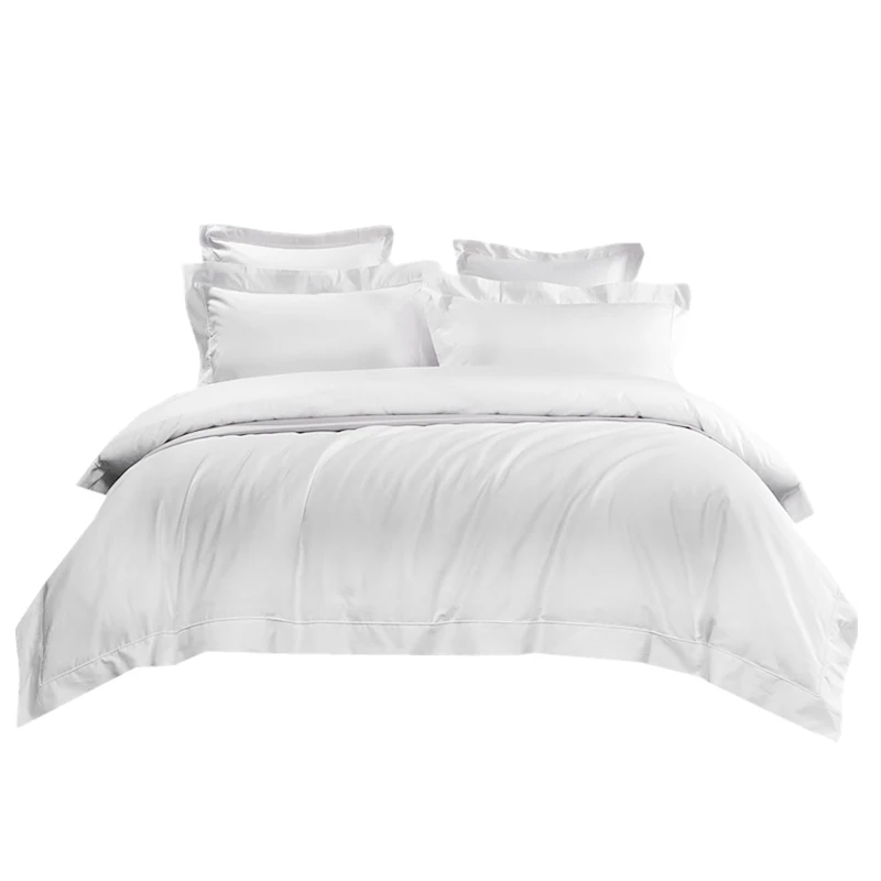 Breathable Classic High Quality Star Hotel Bedding Set Embroidered Logo Bedding Come From Made In China