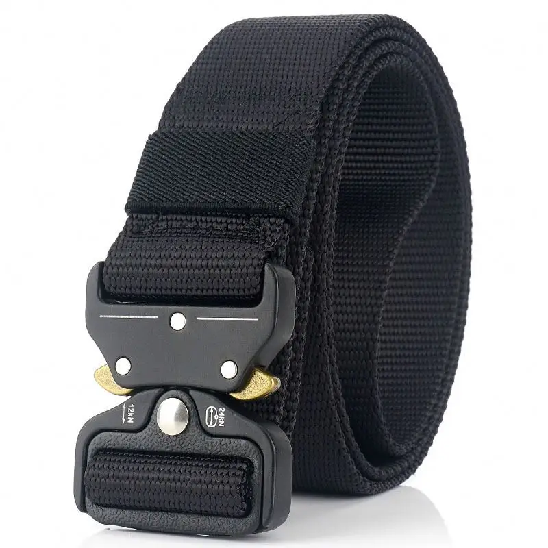 Tactical belt custom Nylon webbing belt nylon for tactical activity