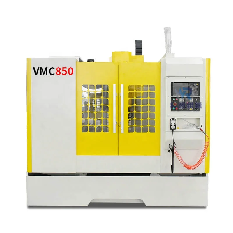 VMC850 Hot Sale Shandong 4 axis Siemens CNC BT40 High Speed Metal VMC CNC Milling Machine Price