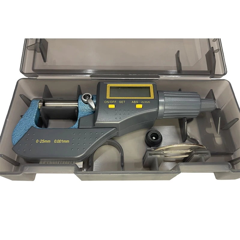 Custom Digital Micrometer 25-50mm 0-25mm 0.001mm Electronic Digital Outside Micrometer
