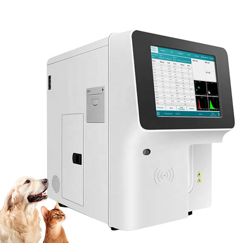 YSTE-HA5V Ysenemd vet pet china best hematology analyzer 5 diff hematology analyzer hematology analyzer 5 part uso veterinary