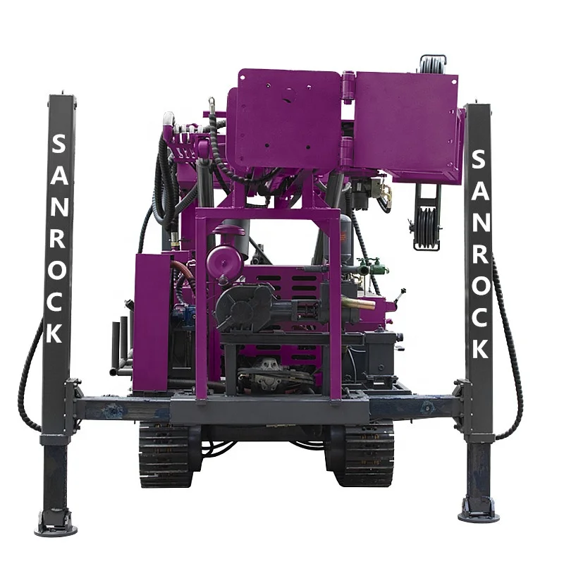 Geological Core Sampling Drilling Rig Exploration Deep 500m Hydraulic Diamond Core Drilling Rig