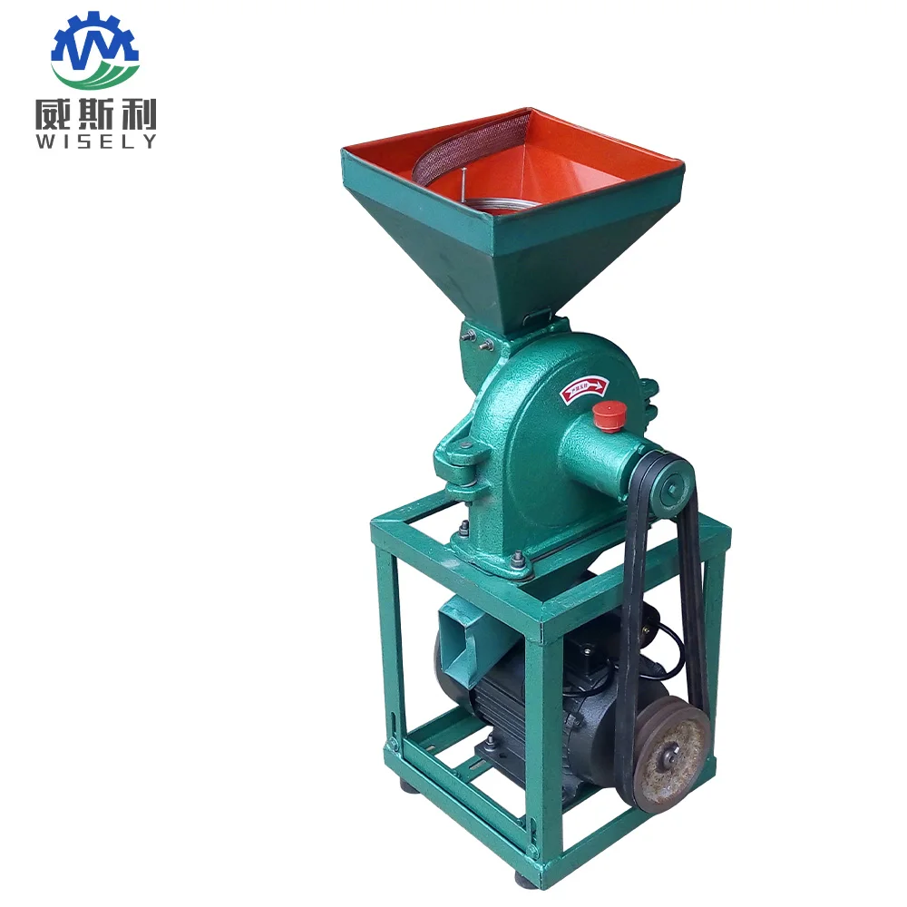 Grain Milling Machine Crushing Millet/Sorghum/Corn/Maize Machine Electric/Diesel Engine