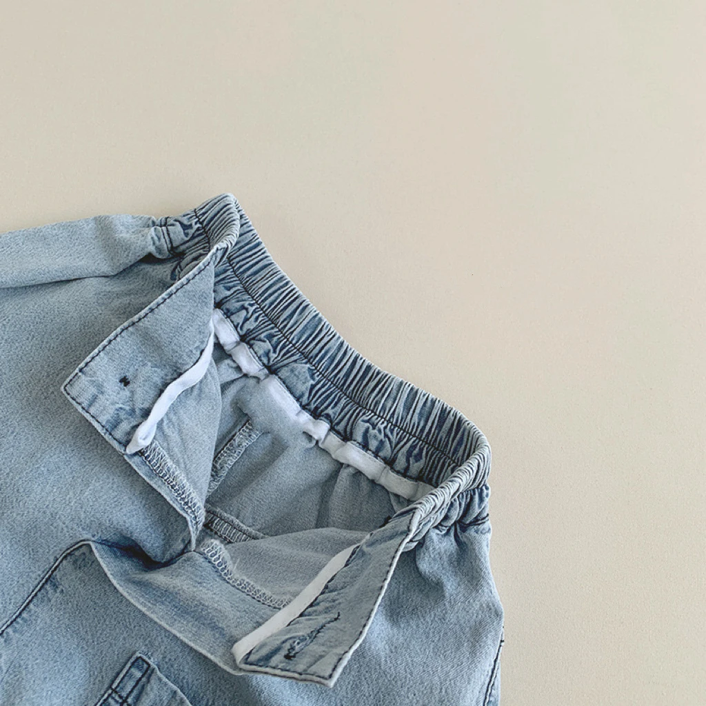 Spring and Autumn Korean Children New Casual Jeans