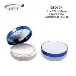instock Low MOQ bb cc cream container cushion foundation packaging empty cushion compact case