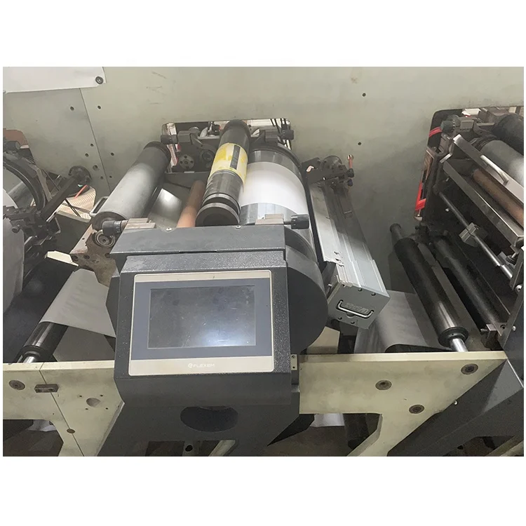 Horizontal Flexographic Printing Press High-Speed Narrow Web Horizontal Flexo Press for Paper and Film
