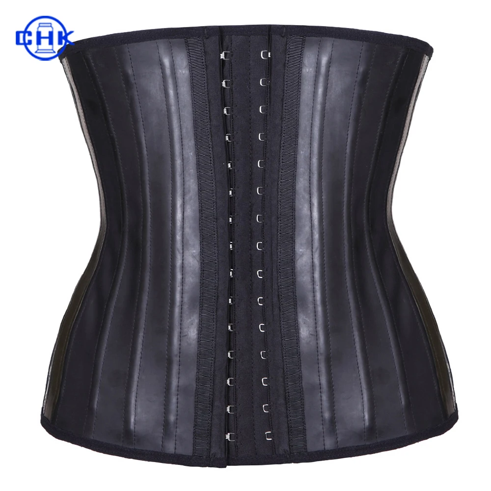 
Women plus size latex corset waist protect slimming body shaper belt waist cincher 