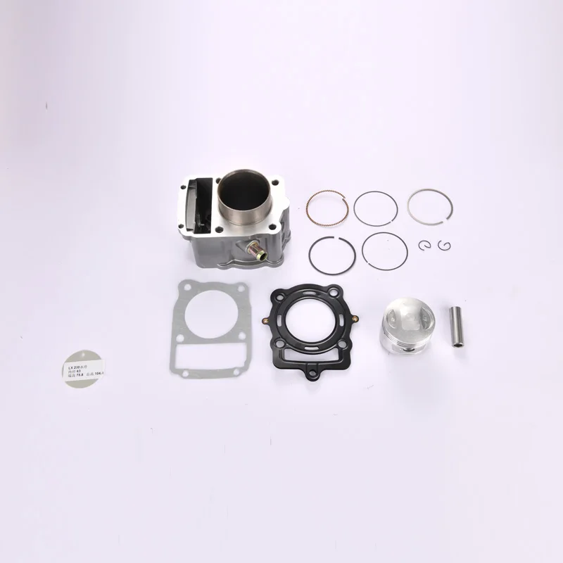 motorcycle engine Bore 63MM engine spare parts LX200 WATER-COOLED motorcycle cylinder KITS