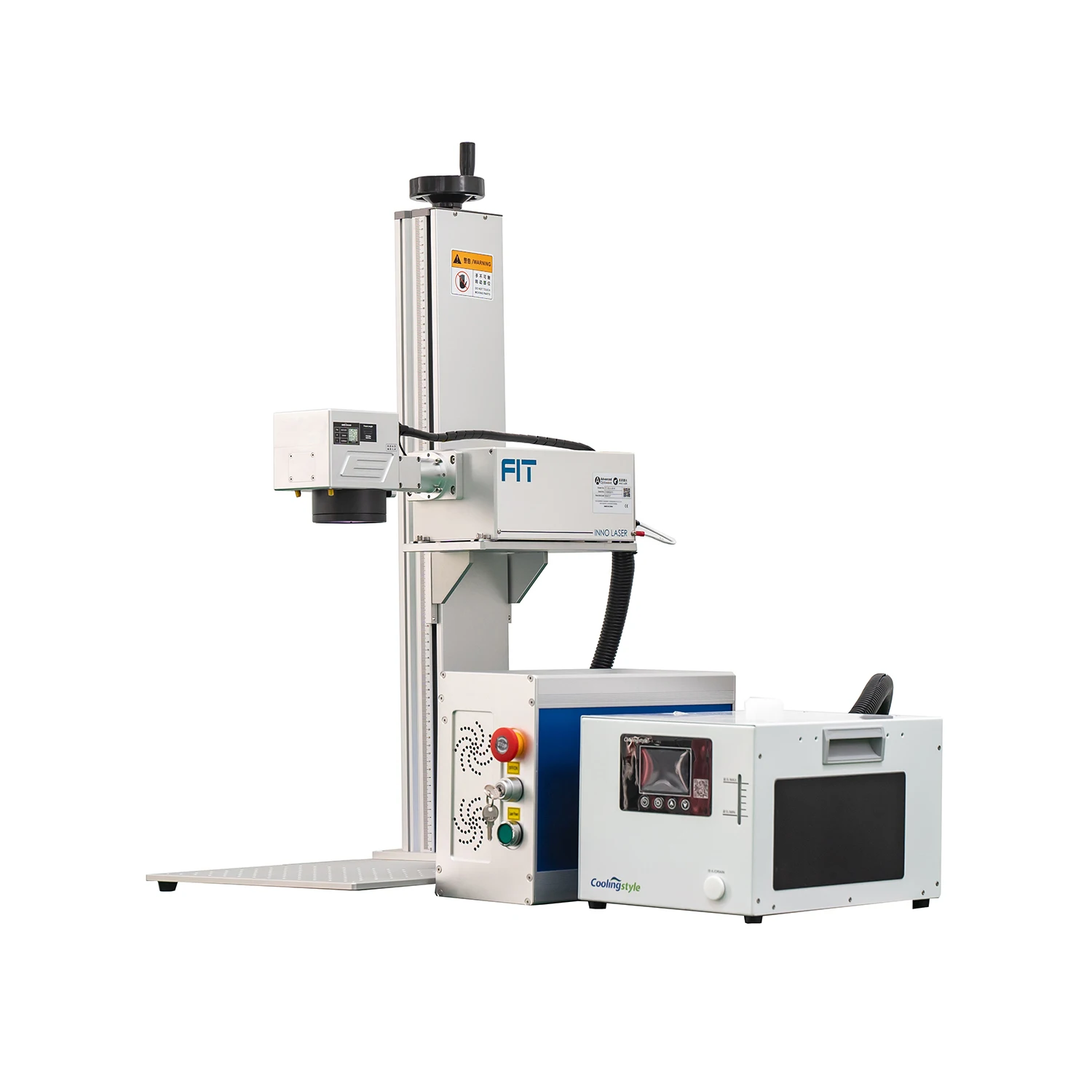 Professional level phone case glasses Perfume bottle Metal Plastic Leather  UV 3W 5W 355nm laser marking engraving machine