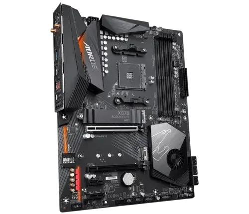 High Quality X570 AORUS ELITE WIFI (rev. 1.x) motherboard for Desktop computer X570 Application Desktop Memory Type Ddr4
