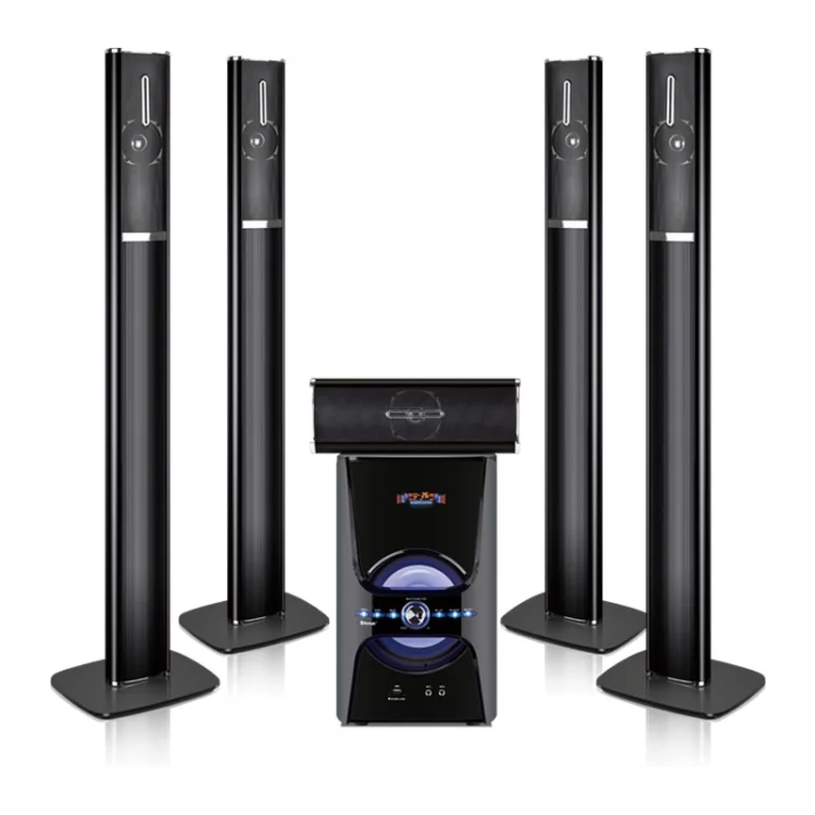 Reliable manufacturer direct creative surround sound tv speaker soundbar 5.1 channel 3d home theatre audio system