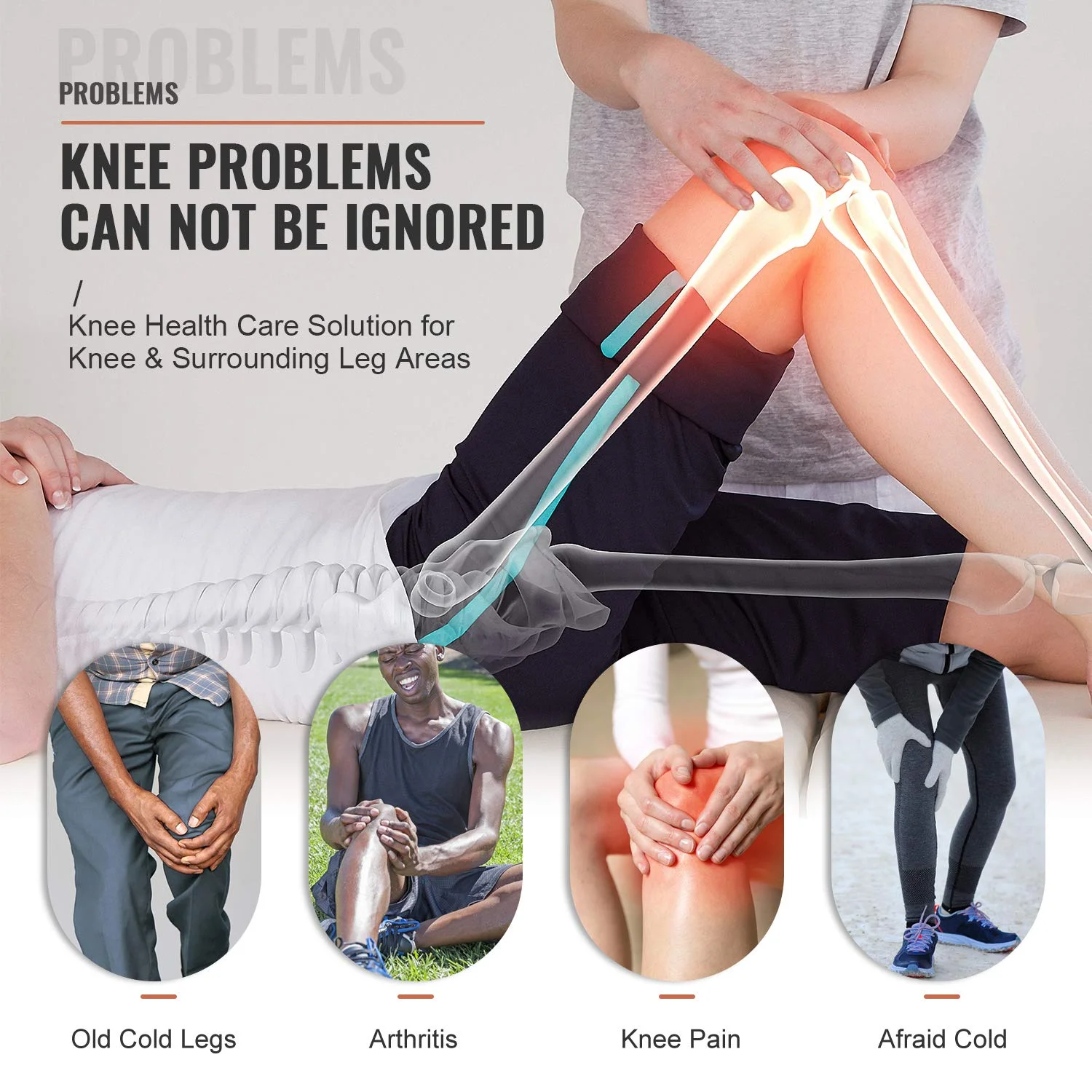 Custom FIT KING heated  smart knee massager with air compression leg vibration machine vibration extra large air pressure