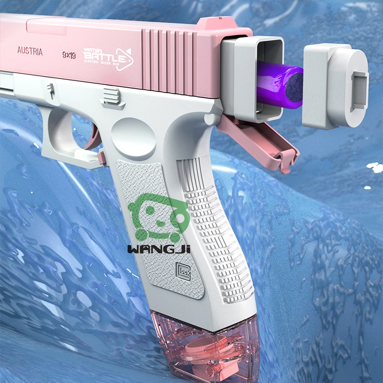 Hot Selling Summer Water pistol Toys Unisex High Pressure Automatic Shooting Plastic Electric Water Gun