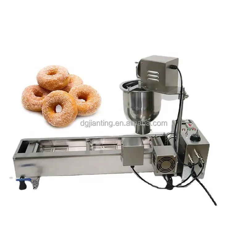 High Quality Standard Doughnut Frying Making Machine/Donut Lproduction Ines For Manufacturing And Frying