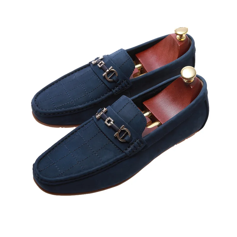 Suede leather simple extra large fashion classic business business house super breathable shoes for men