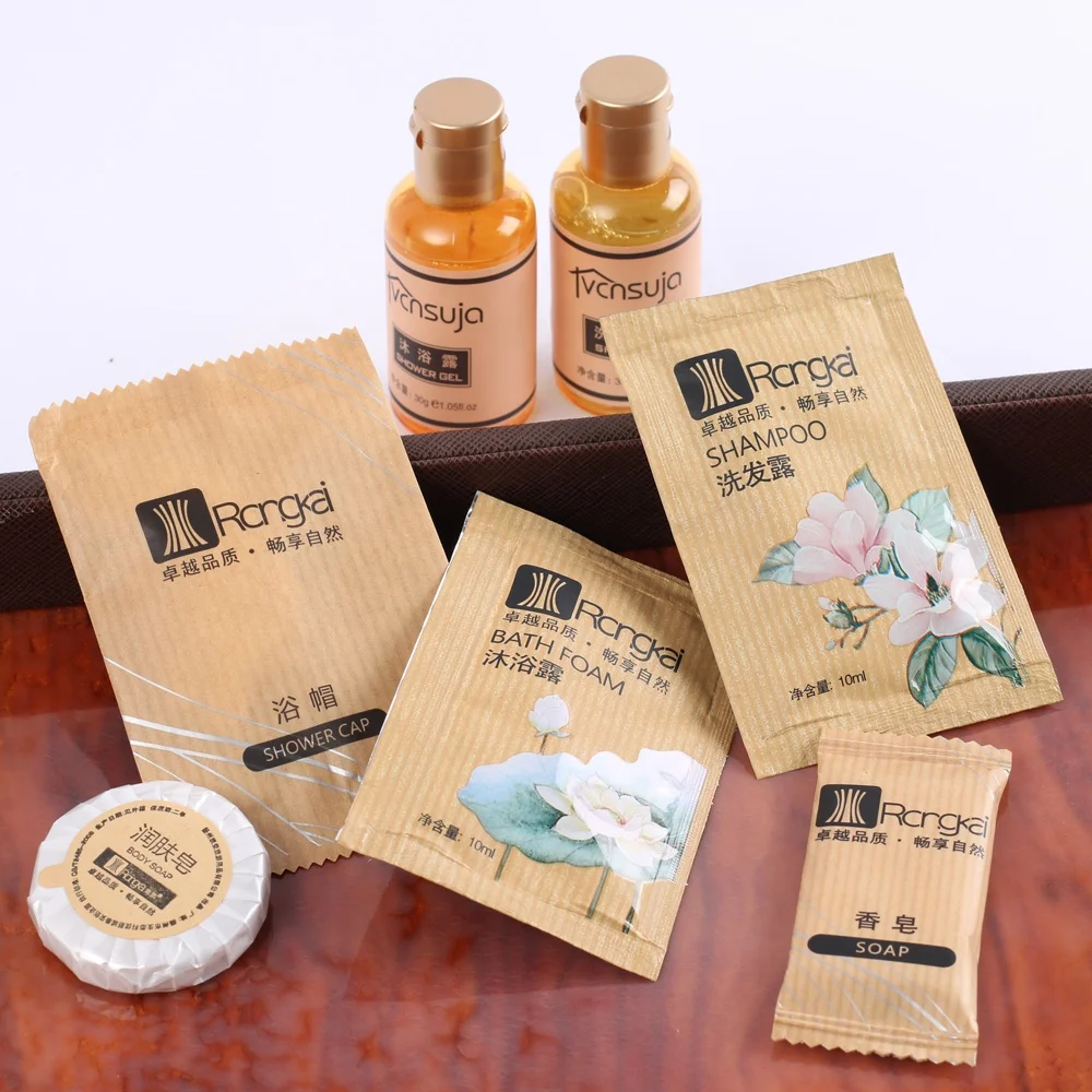 Hotel Supplies Eco Friendly Amenities Dental Hygiene Kit Spa Bathroom Disposable Airbnb Hotel Amenities Toiletries Set