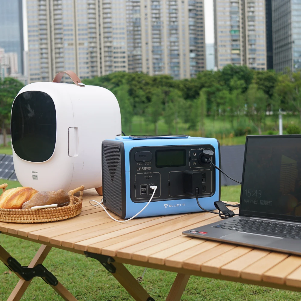 Bluetti Solar Fast Charge Outdoor Ac Dc 5v 12v 110v 220v Outlet 700w Portable Power Station