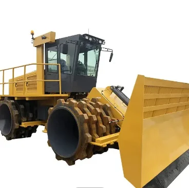 Уплотнитель для мусора XH233J со стальными колесами