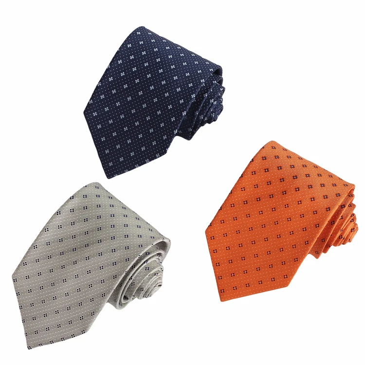 Low MOQ High Quality Classic Silk Floral Jacquard Embroidered Ties Manufacturer 100% Silk Necktie for Men Formal Party