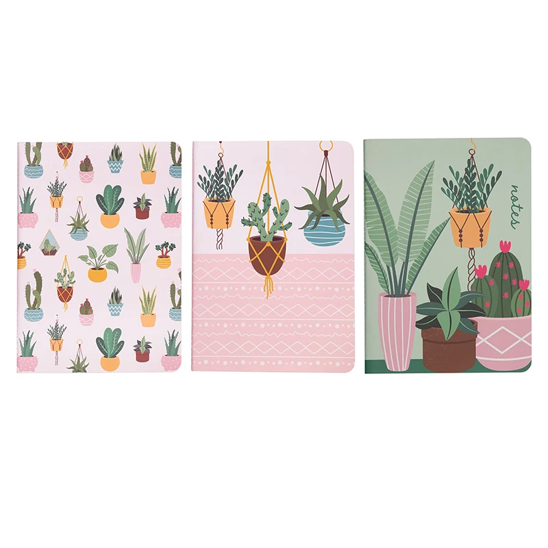 School Supplies Cute Stationary Kawaii Notebook Stitch Soft Cover Lined Diary Dotted Notebook Paper Customizable For Student