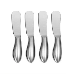 4 шт. один набор кастрюль из нержавеющей стали разбрасыватель удобрений Набор ножей маленький сыр бри