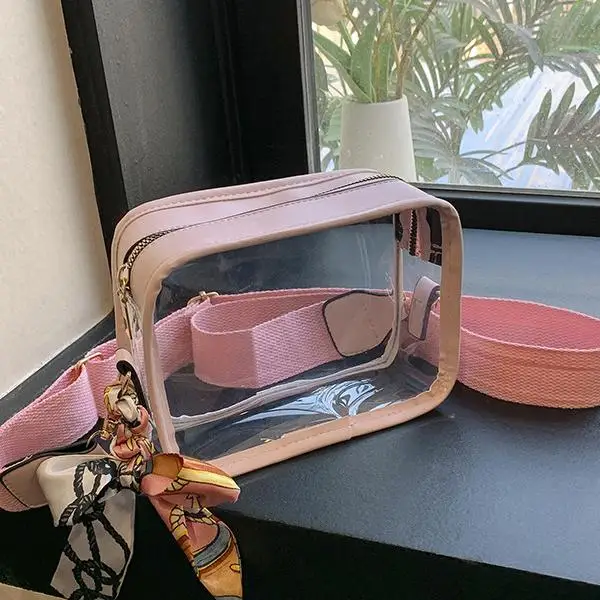 pink color Cross body new  jelly mobile phone casual foreign styleshoulder small square bag for lady