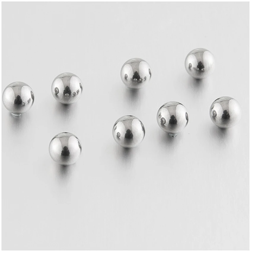 Горячая Распродажа по низким ценам стальной Серебряный Круглый 201 шар из нержавеющей стали с индивидуальным размером