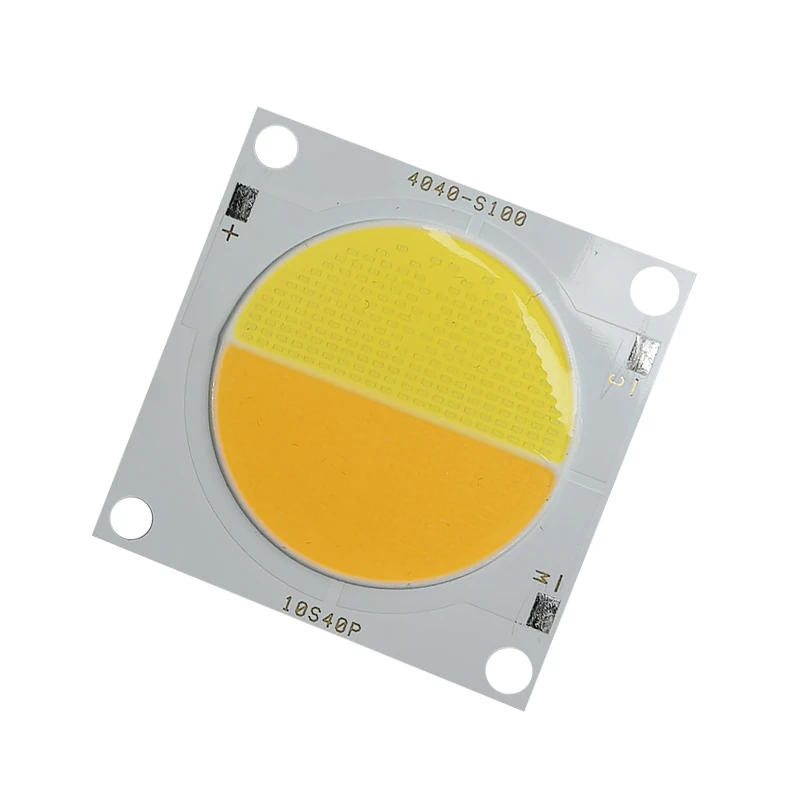 Dual Color 7W+7W 8W+8W 12W +12W 2700-6000K 24V 36V 32V Ra90 Bicolor 1919 5000K Chips Yellow Led 100W Two Color Led Cob Chip