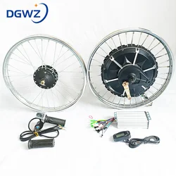 48V60V 1500W 17 18 inch brushless geraless spoke hub motor for electric motorcycle bicycle tricycles old scooter conversion kit