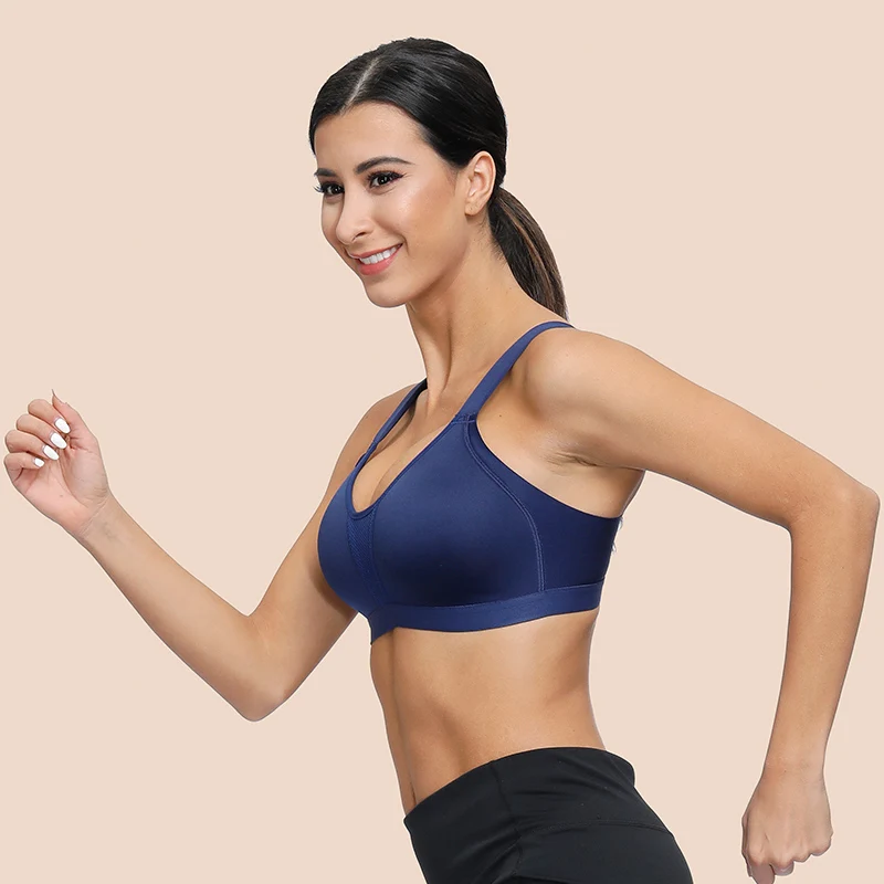 Widening Sponge Sling Sports Bra Underwear Women Seamless Plus Size Bra