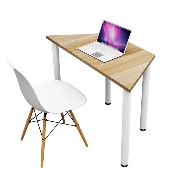 Simple, modern desk, small trapezoidal conference table, creative negotiation table, art training table