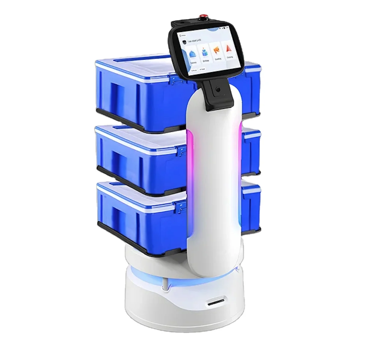 2024 Segway New Professional Remote Control System Customized Commercial Delivery Robot Supplier Waiter Robot For Restaurant