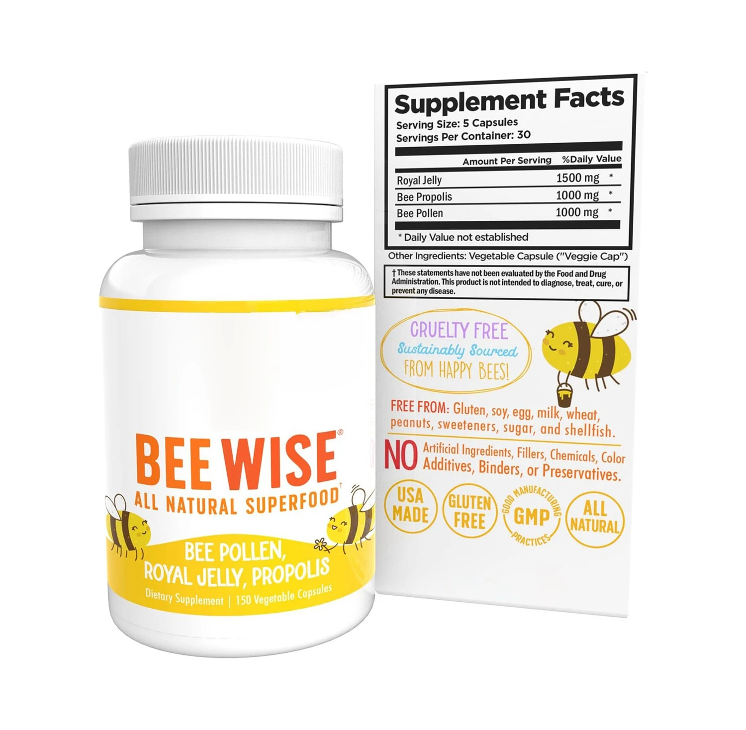 Private Label Wholesales Honey Royal Jelly Capsules Royal Jelly Dietary Supplement Manufacturer