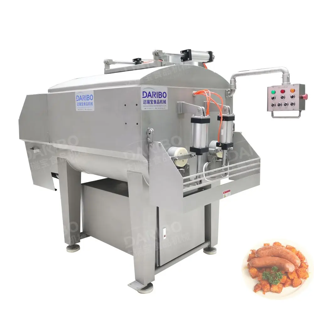 Заводская поставка 400L/750L/1200L/1500L вакуумная Мясорубка из нержавеющей стали мясорубка