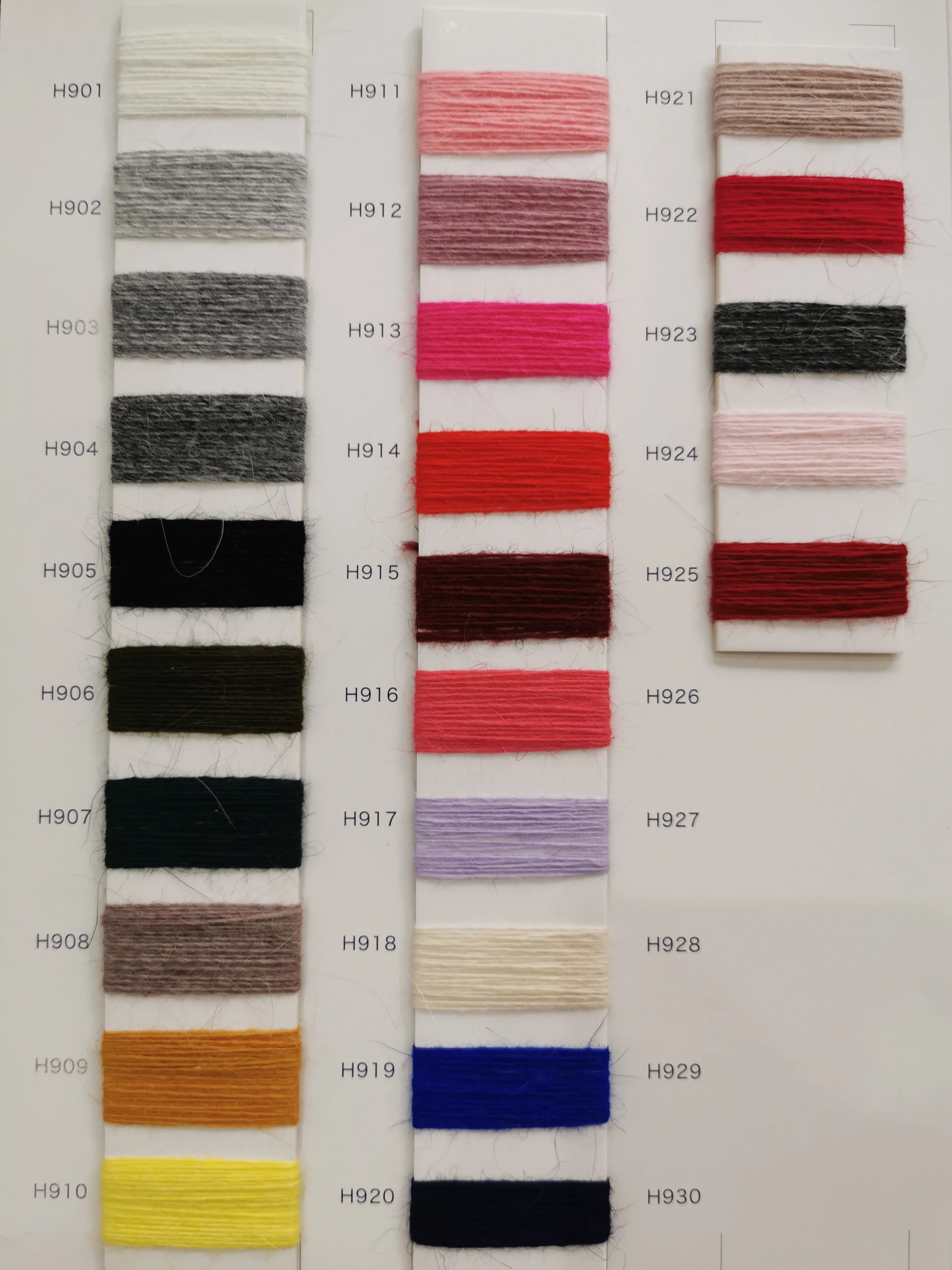 Multifunctional Eco-Friendly 50% Angora Long Mink Hair Yarn Rich In Color For Weaving