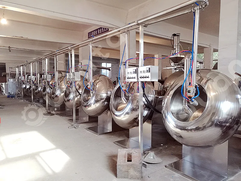 BY Series chewing gum/peanut/sugar/pill/tablet coating machine