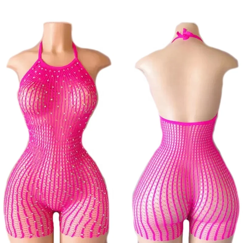 Ailangke Wholesale Girls Exotic Dance Wear Performance Dancewear Stripper Outfits Stage Dresses